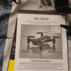 The Voyage Aeronautics VA-1000 HD Streaming Drone with Wide-Angle Lens 
