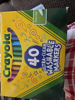 Crayola Washable Markers Fine Line