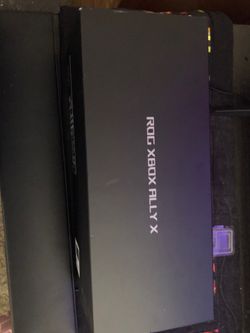 Asus ROG Ally X – Like New + 512GB SD Card Included