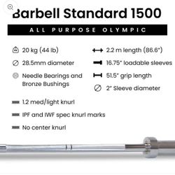Barbell 1500 Olympic Barbell 