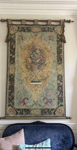 Large Hand Painted Wooden Panel