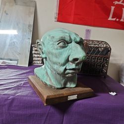 Goblin Head Statue Hard Resin