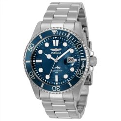 Invicta Pro Diver BLUE DIAL Men's Watch - 43mm, Steel (30019)