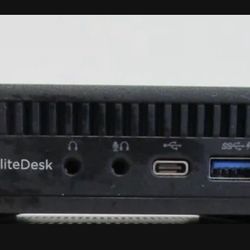 HP EliteDesk 800 G2 Desktop Mini  Intel Core i5-6500 3.20GHz   256GB SSD  16GB DDR4 RAM WIN 10 Wifi Power adapter included  