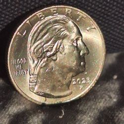 2023 "In Cod We Trust" Misprint Quarter