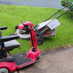Free. Medical Scooter Lawn Mower 