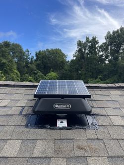 House Feels Very Hot? 🥵 Solar Attic Fan - Keep It Cool