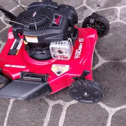 Lawn Mower Push Running New Blade