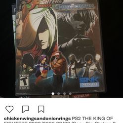 King Of Fighters 2 Disc For The PS2 