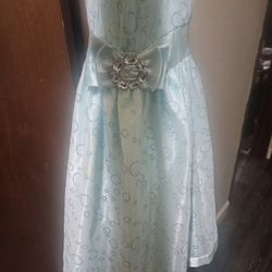 Girls Size 10 L Quince Dress