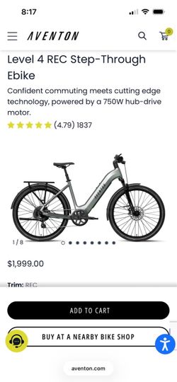 Aventon Level 4 REC Step-Through Ebike