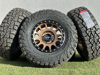 NEW 17" Method MR305 Wheels Toyota Sequoia 5x150 Tundra Rims Heritage TRD 33" R/T Tires LX570 LX470 
