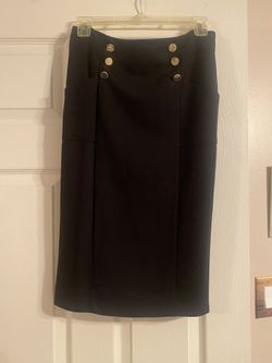 Elie Tahari Black Pencil Skirt Size Women’s Small