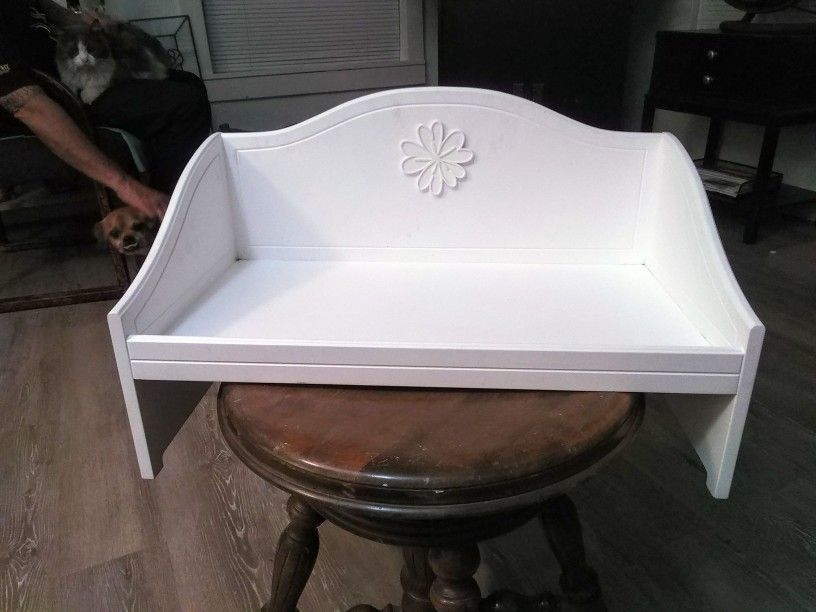 "American Girl" Doll Bed- White