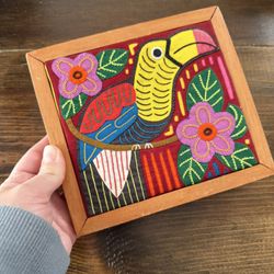 Embroidered Folk Art