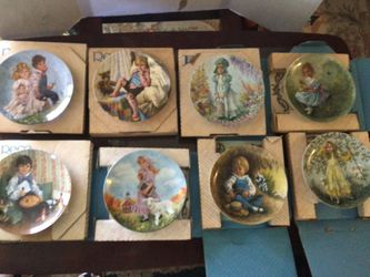 Bradshaw Collectible Nursery Rhyme Plates