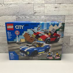 LEGO 60242 Town City Police Police Highway Arrest Set - Sealed box does have some where in the corners