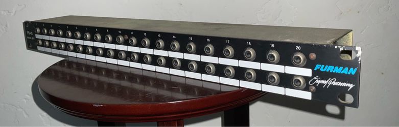 Furman PB-40 Patch Bay  High quality unit made in the USA.