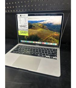MEMORIAL DAY SALES!!! 13" MACBOOK AIR RETINA 1.1 I3 8GB RAM 256SSD 2020