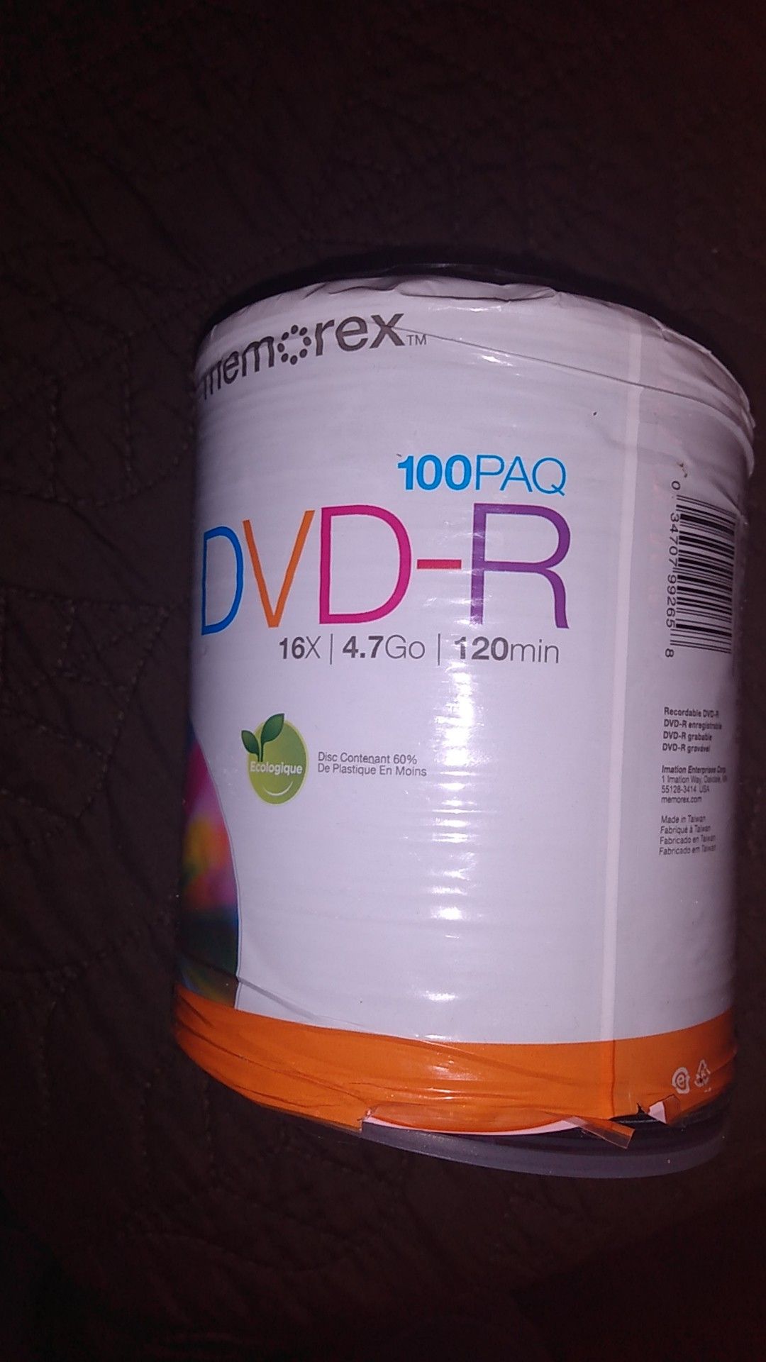 DVD-R 100 count