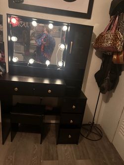 Black vanity