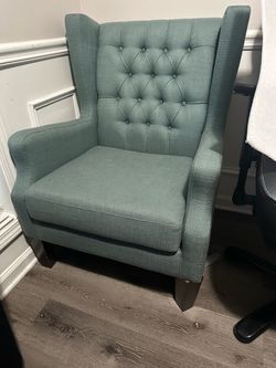 Winged back office chairs