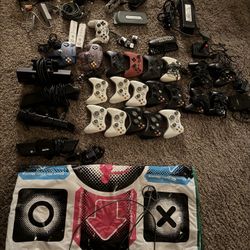 Game Controller And Accessory Collection - NES SNES XBOX 360 Sony PS PS1 