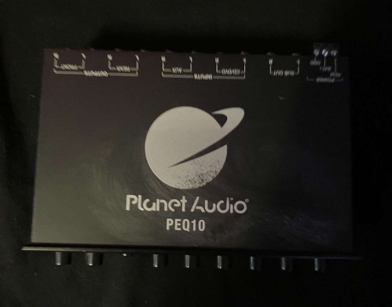 Planet Audio PEQ10 parametric equalizer
