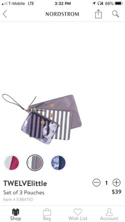 New twelve little pouches