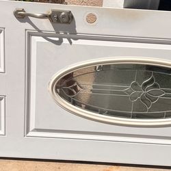 Exterior Fiber Glass Door 36x79