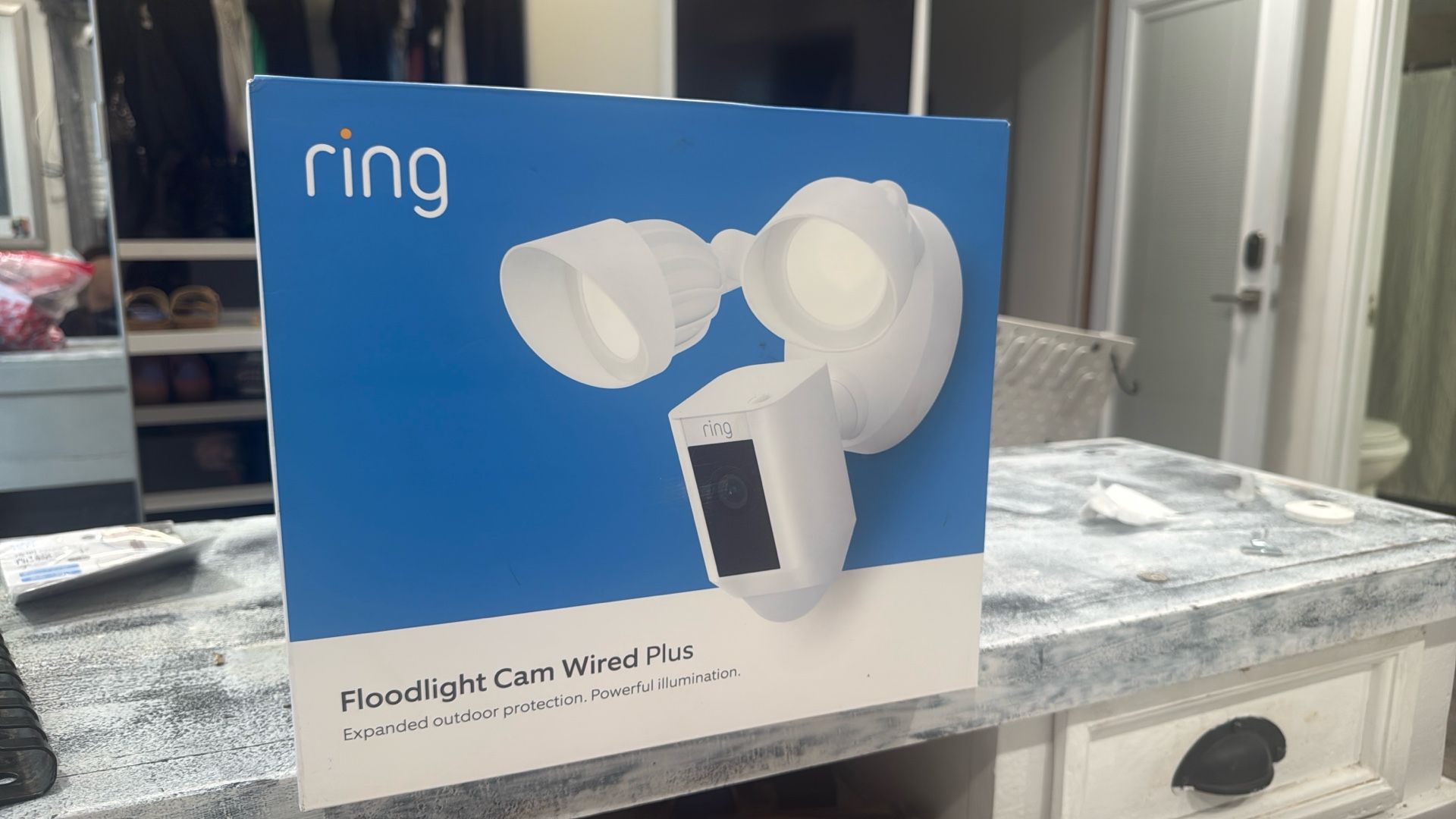 Ring Floodlight Cam Wired Plus New
