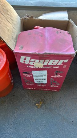 Bauer wet dry vacuum