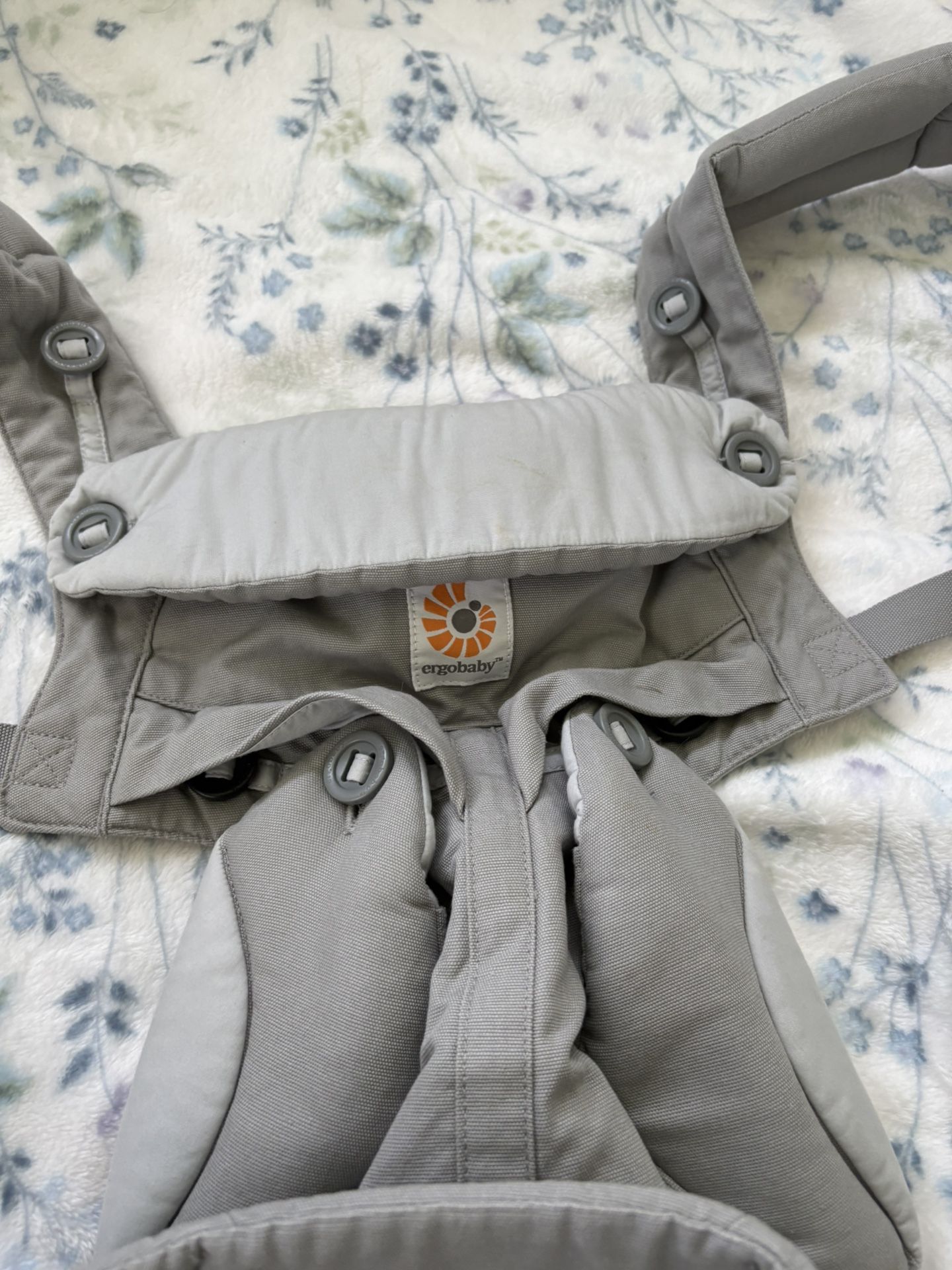 Ergobaby Grey Baby Carrier . Adjustable 
