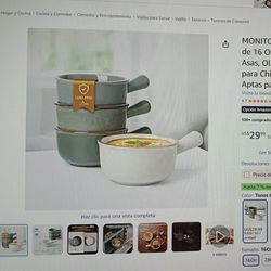 MONITO 16 oz French Onion Soup Bowls