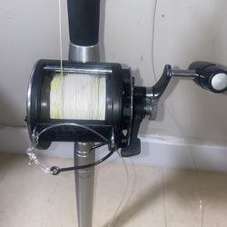 Offshore Angler With Penn Reel Fishing Rod
