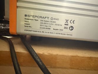 StepCraft D840 CNC ROUTER TURN KEY