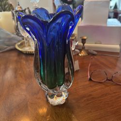 royal gallery Art Glass design Vase