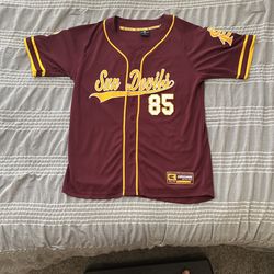 ASU Retro Baseball Jersey Medium