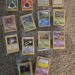 Vintage Pokémon card lot