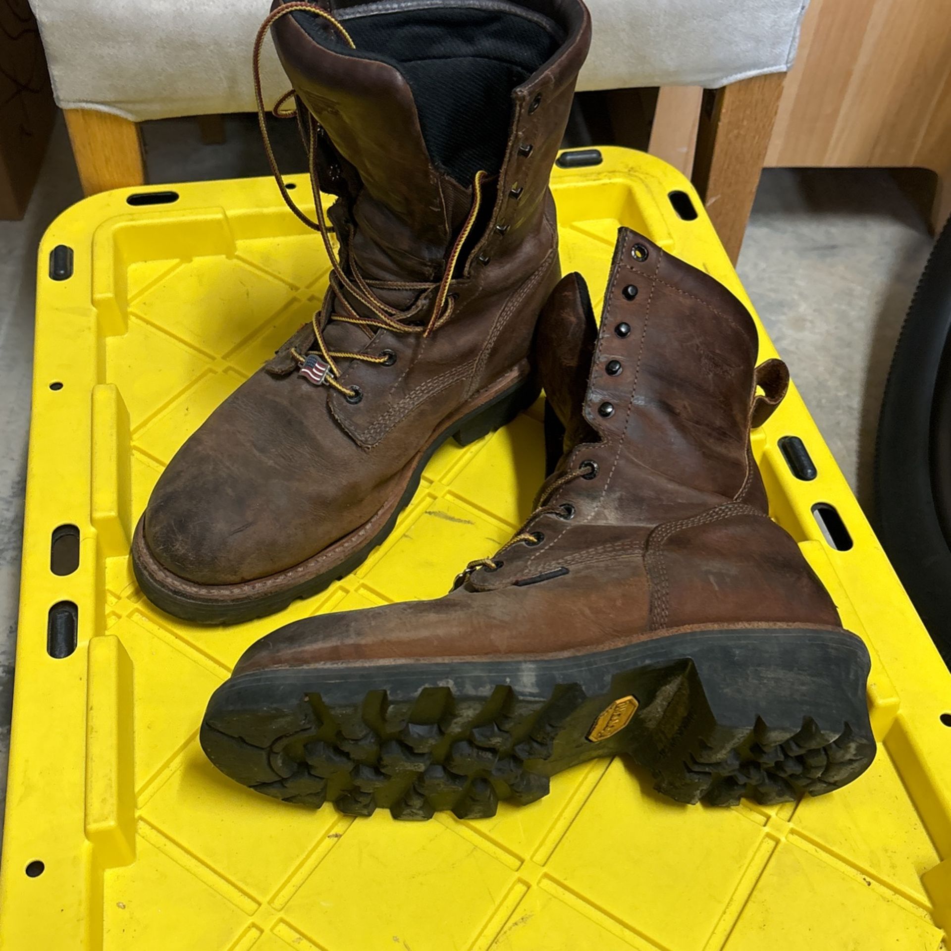 Red Wings Boots USA Made Loggers 