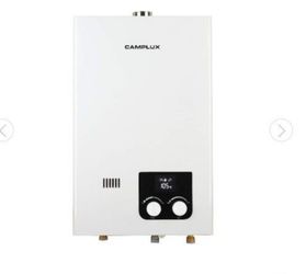 Natural Gas Tankless Water Heater Indoor, Camplux 2.64 GPM On Deamnd Hot Water  Heater, CM264-NG, White for Sale in North Las Vegas, NV - OfferUp