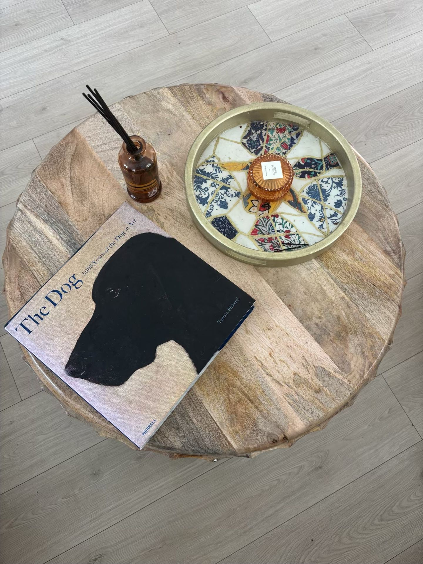 Round Vintage Coffee Table