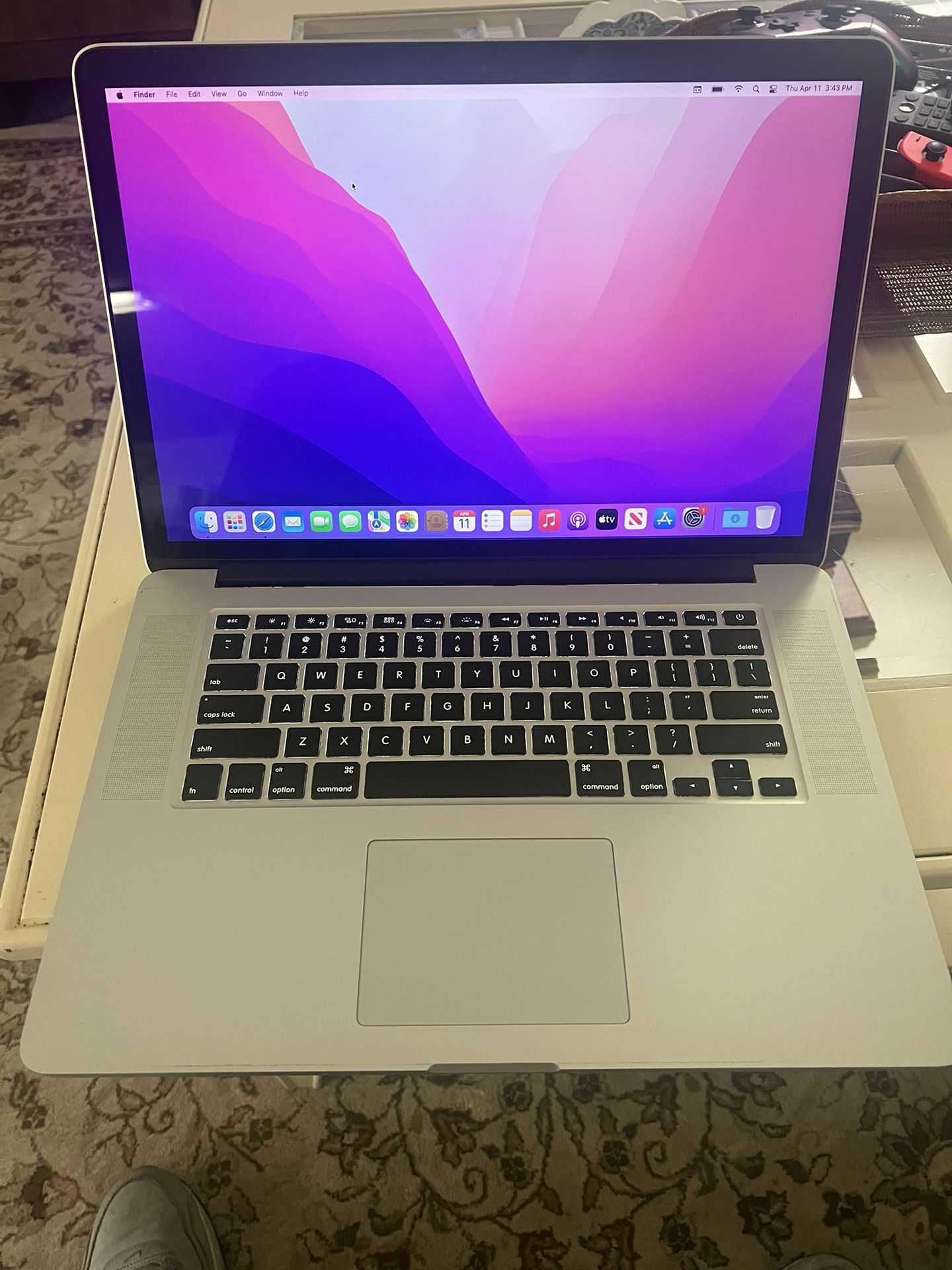 MacBook Pro 15” Retina (mid-2015)