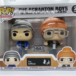 The Office🏢 “Scranton Boys” Funko Pop! Set