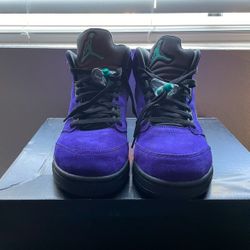 Jordan 5 Grapes Size 11 Men