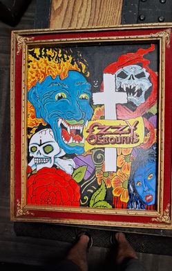 Ozzy Oil Painting
