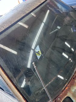 1967 bel air impala hard top windshield used