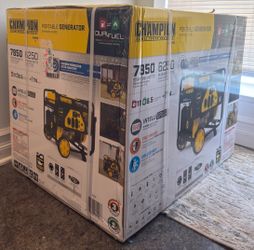 Champion 7850W Dual Fuel Portable Generator – New in Box