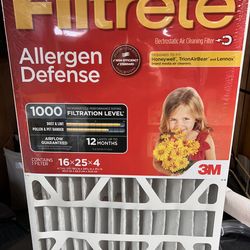 Filtrete Furnace Filters 16x25x4
