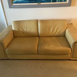 Italian Leather Sofa